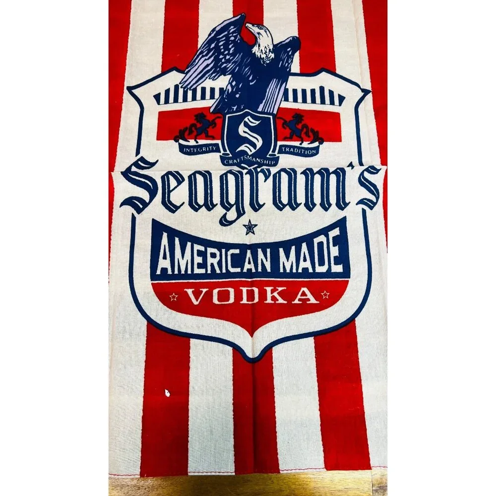2 bandanas, Seagrams Vodka  & Skewball Whiskey